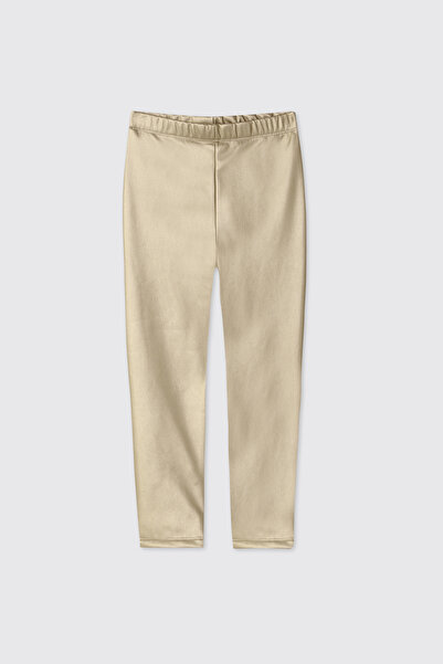 Panço Girl's Gold Tights