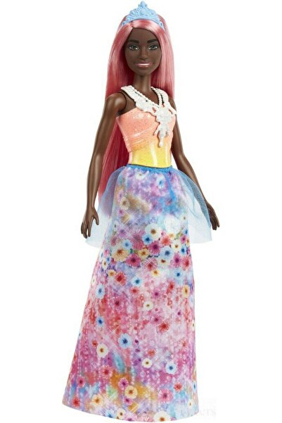 mattel Μπάρμπι Πριγκίπισσα Κόκκινες Μπλε Ανταύγειες (HGR14)