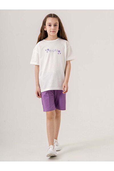 Mışıl Kids Σετ φόρμας για κορίτσια με στάμπα Hi Girl