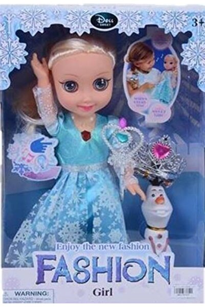Blue Toys Κούκλα Κορίτσι Μόδας Πριγκίπισσα του Πάγου Με Αξεσουάρ (MKJ767437)