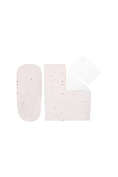 Kikka Boo Set lenjerie copii cu 6 piese KikkaBoo Hedge-Hugs 80x40 cm din bumb...