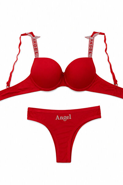 İpeksi Stoned Pushup Underwire Bra Set