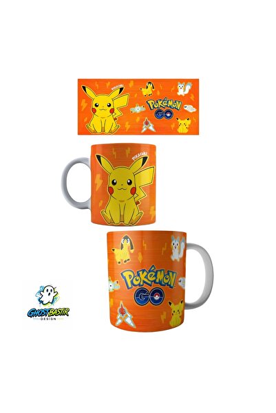 Ghostbastır Design Pokemon Pikachu Mug Cup |   Single Piece K0368