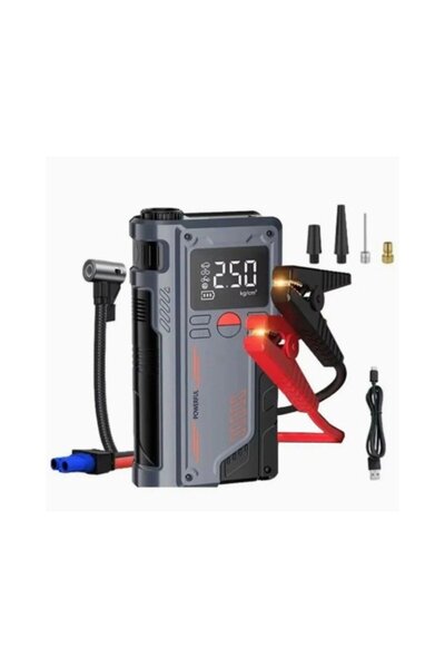 PopZa T700 Jump Starter & Inflator – Portable Car Battery & Air Pump