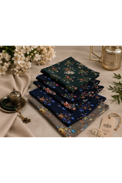 TAŞDELEN AVM Cheesecloth Stitched Patterned Cotton 5 Models Most Sought-After...
