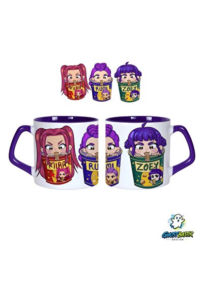 Ghostbastır Design K-Pop Demon Hunters Mug Cup |   Single Piece 0785