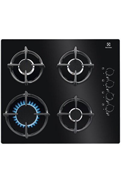 Electrolux EGG6407K, gaz, 4 zone de gatit, 60 cm, Negru