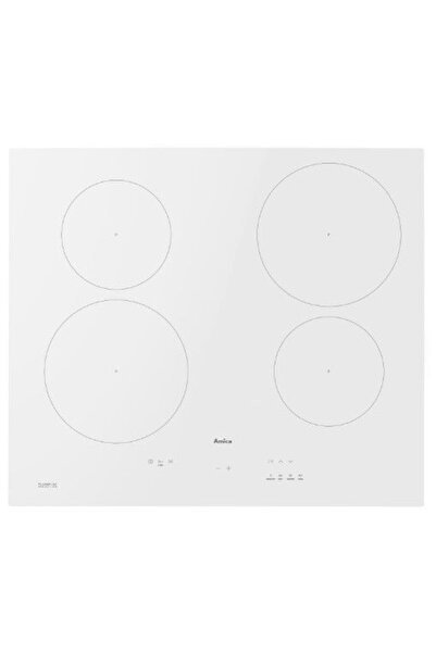 AMICA Induction hob PIDH6141PHTSUN 3.0 Alb 4 zone gatire 7,35 kW 60 cm