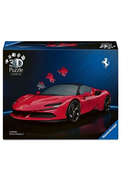 RAVENSBURGER 3D Παζλ Ικονικά 108 Τεμάχια Φεράρι (12008041)
