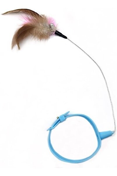 Arabest 2-in-1 Cat Collar,Feather Wand,with Bell,Self-Amusement,Stress Relief...