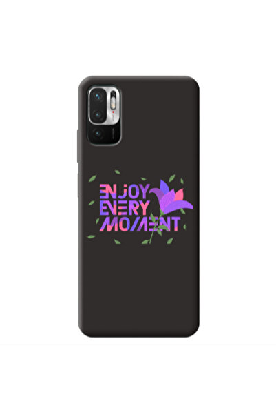 Other Xiaomi Redmi Note 10 Pro 5G Enjoy Every Moment Black Colored Silicone T...