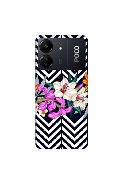 Other Xiaomi Poco C65 Flower arrow Transparent Silicone TPU Θήκη