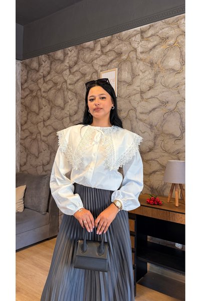 BURCU TESETTÜR Pleated Skirt 1509