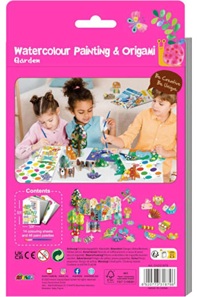 AVENİR Watercolour & Origami Garden | Creative Indoor Fun, Ages 3+