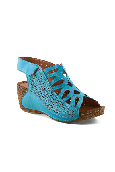 İNZE AYAKKABI Genuine Leather Sandals Model Name: Flava