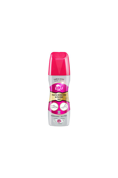 EMU Pasta pentru incaltaminte 2 in 1, fara culoare, 75 ml