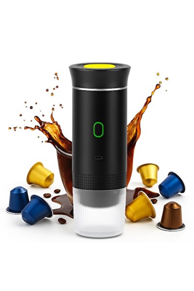 OEM Aparat de espresso portabil 3-în-1, electric, fără fir, preparare la cald...