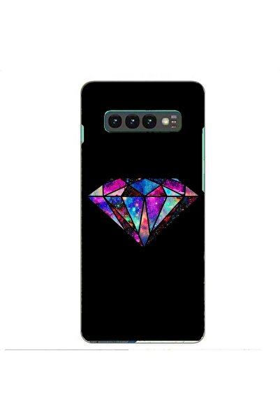 OEM Husa compatibila cu Samsung Galaxy S10 Plus Silicon Gel Tpu Model Diamond...