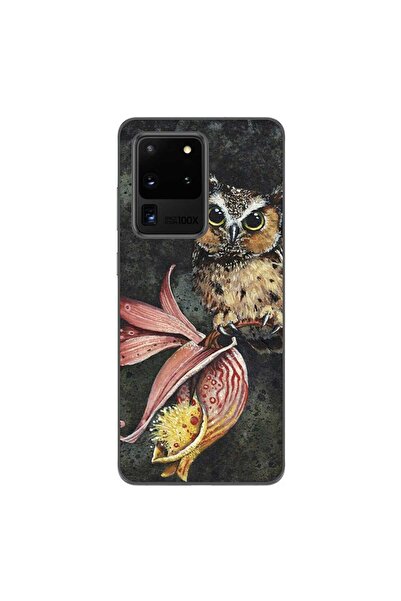 OEM Husa compatibila cu Samsung Galaxy S20 Ultra Silicon Gel Tpu Model Owl Pa...