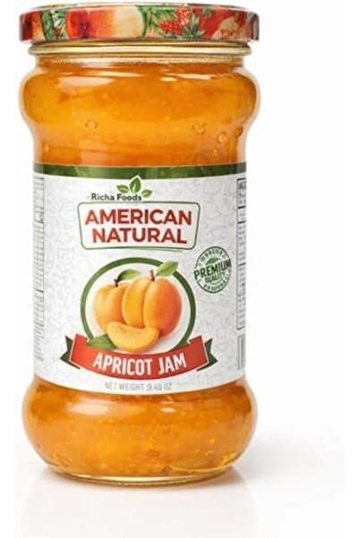 American Natural Apricot jam 350gm x 12