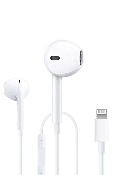 IQ TOUCH SOLO-S7+ Wired Stereo Earphone With Lightning Connector, White