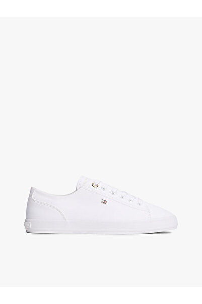 Tommy Hilfiger Kadın TH Foxing Kanvas Sneaker