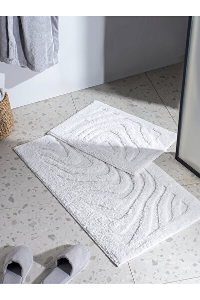 BELENAY Wavea 2-Piece Bath Mat Set 60X100 cm & 60X50 cm