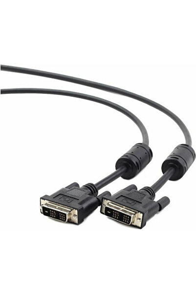 Cablexpert Καλώδιο DVI-D αρσενικό σε DVI-D αρσενικό, 4.5μ, Μαύρο (CC-DVI2-BK-15)