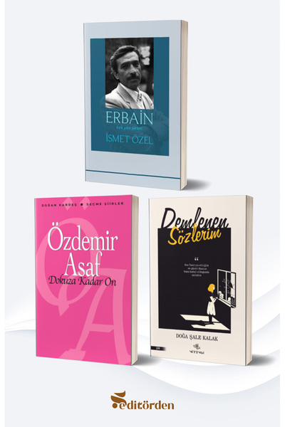 Nirengi Yayınları Erbain/İsmet Özel - Dokuza Kadar On/Özdemir Asaf - Demlenen...