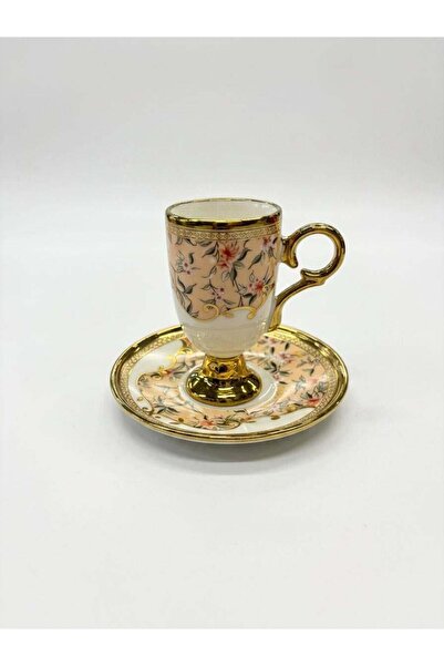 Altabi Porcelain Coffee Set for 6 People |   Special Design |   100 ml
