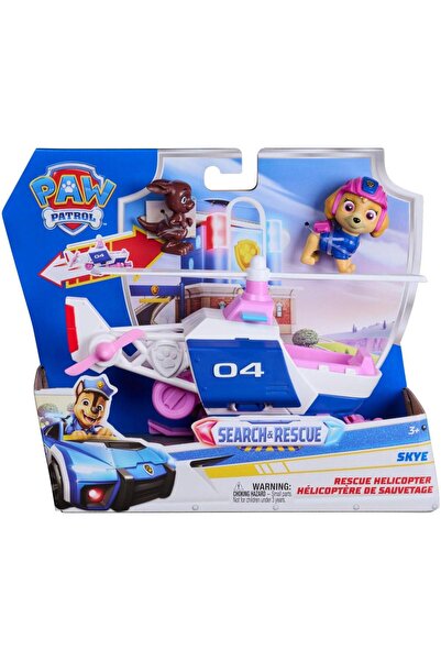 PAW PATROL Figurină Skye și Set Vehicul Elicopter