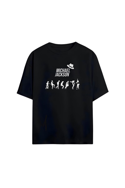 Grafftee Clothing Michael Jackson Ön Baskılı Premium Unisex Pamuklu Tişört | ...