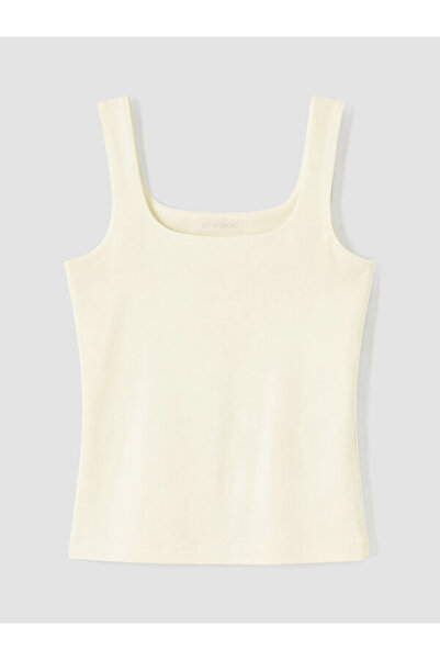 LC Waikiki Rmz Gi̇yi̇m Farkiyla Square Roba Collar Women's Undershirt