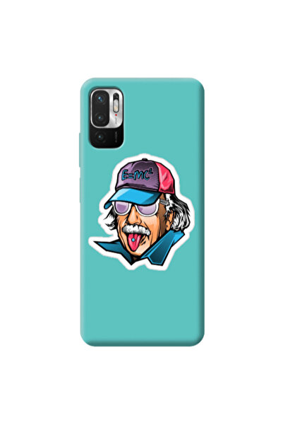 Other Xiaomi Redmi Note 10 Pro 5G Einstein Turquoise Colored Silicone TPU Θήκη