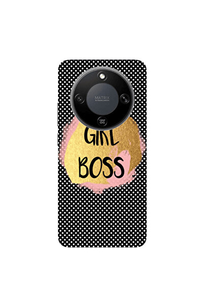 Other Honor Magic 8 Lite Girl boss make up Transparent Silicone TPU Θήκη