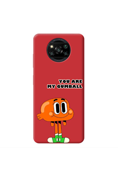 Other Xiaomi Poco X3 /X3 Pro You are my gumball Red Colored Silicone TPU Θήκη