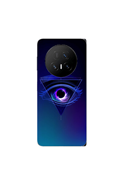 Other Honor Magic V5 Triangular blue eye Transparent Silicone TPU Θήκη