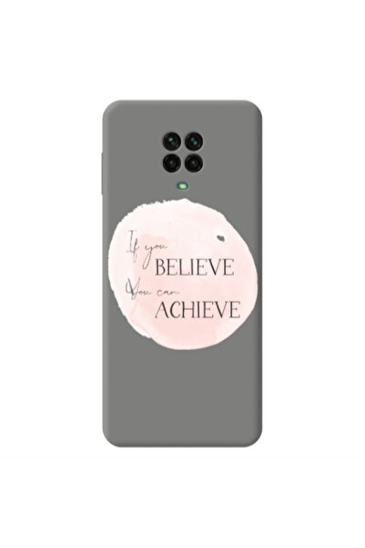 Other Xiaomi Redmi Note 9 Pro If You Believe Grey Colored Silicone TPU Θήκη