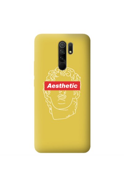 Other Xiaomi Redmi 9 Aesthetic Yellow Colored Silicone TPU Θήκη