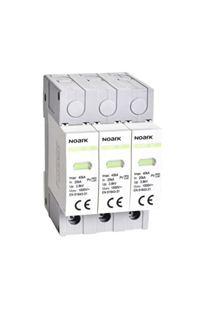 OEM Descărcător Noark SPD Ex9UEP, clasa 2, 3P 1000 V DC, pentru sisteme fotov...