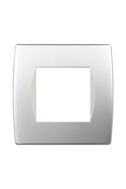 OEM TEM Soft 2-module device frame, silver