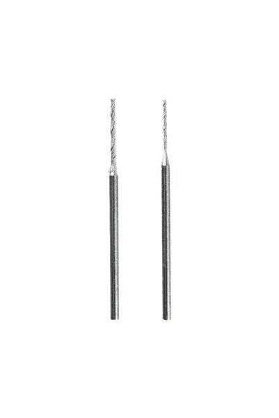 OEM Proxxon Micromot Ø0.8мм + Ø1.2мм диамантено свредло, комплект горно и дол...