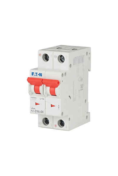OEM Автоматичен прекъсвач Eaton 2P 10A, C-крива