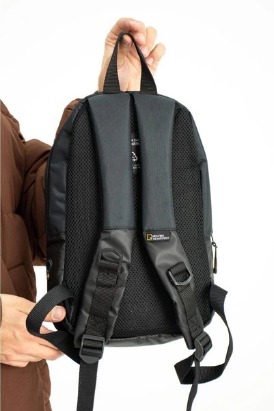 Suat Saraç Rain Resistant Polyester Fabric Mini Backpack