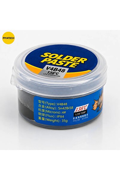 PİYATECH 138 Derece Düşük Isı Ppd Lehim Macunu Lehim Pastası 35 Gr Cep Telefo...