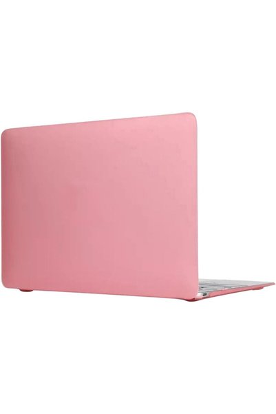 ARABULALACA MACBOOK Air 13 Inç A3449 M5 Çipli 2026 Pembe Doku Kılıf Hardcase
