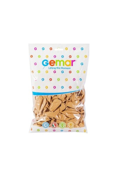 Gemar Set de 100 baloane roz pal, 30 cm