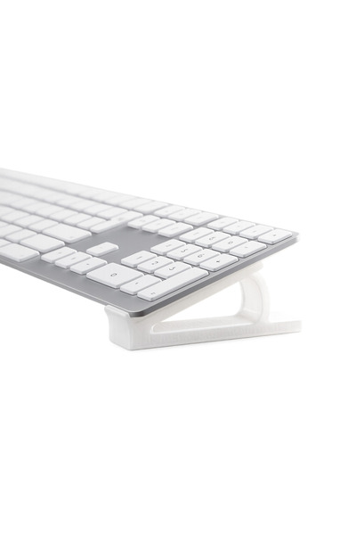 Yapı3D ⌨️ ✨   حامل لوحة مفاتيح مريح مكون من قطعتين - رافع لوحة مفاتيح لسطح ال...