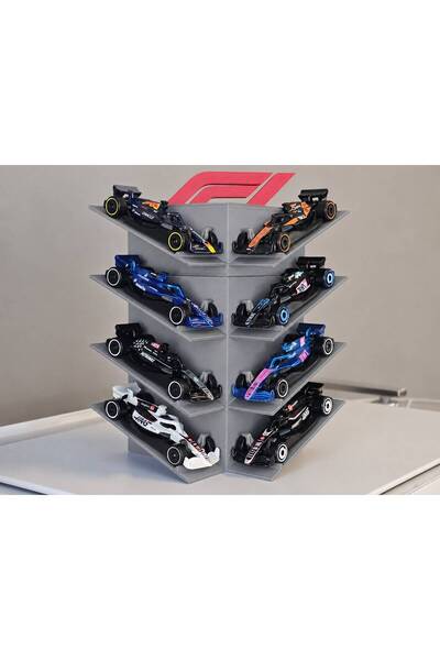 FORMULA1-8Lİ Formula1 Sergi Standı 8'li