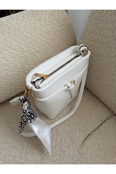 STİL SİDELYA Scarf Detailed Hand and Shoulder Bag